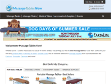 Tablet Screenshot of massagetablesnow.com